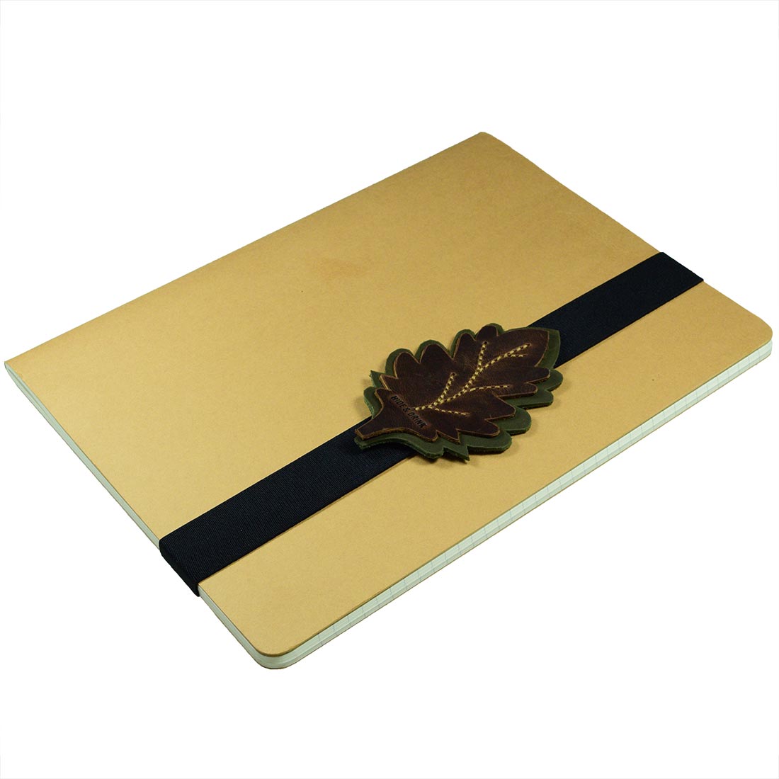 Bookmark with Leaves - Stockyard X 'The Leather Store'