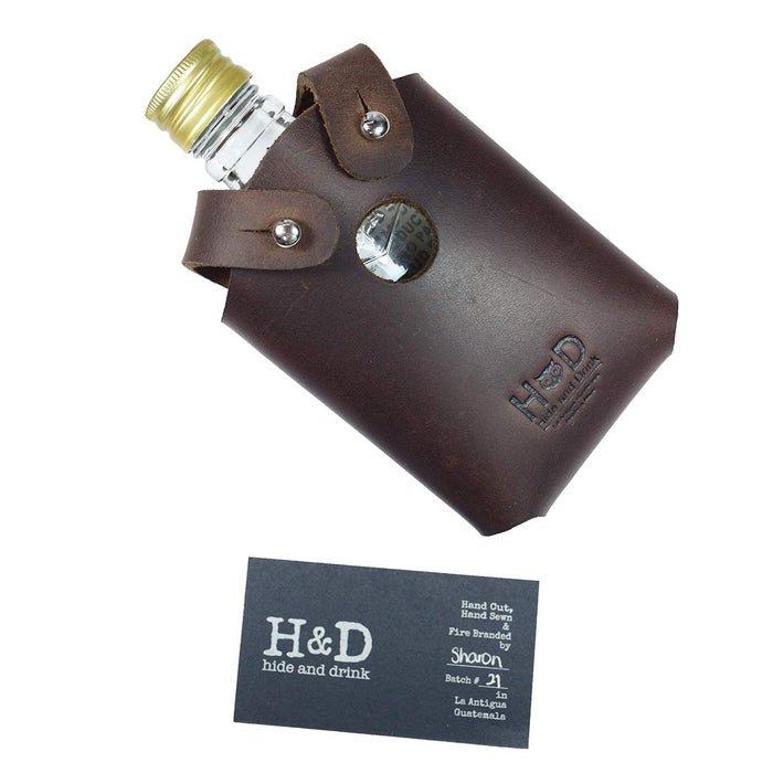 Flask Holder - Stockyard X 'The Leather Store'