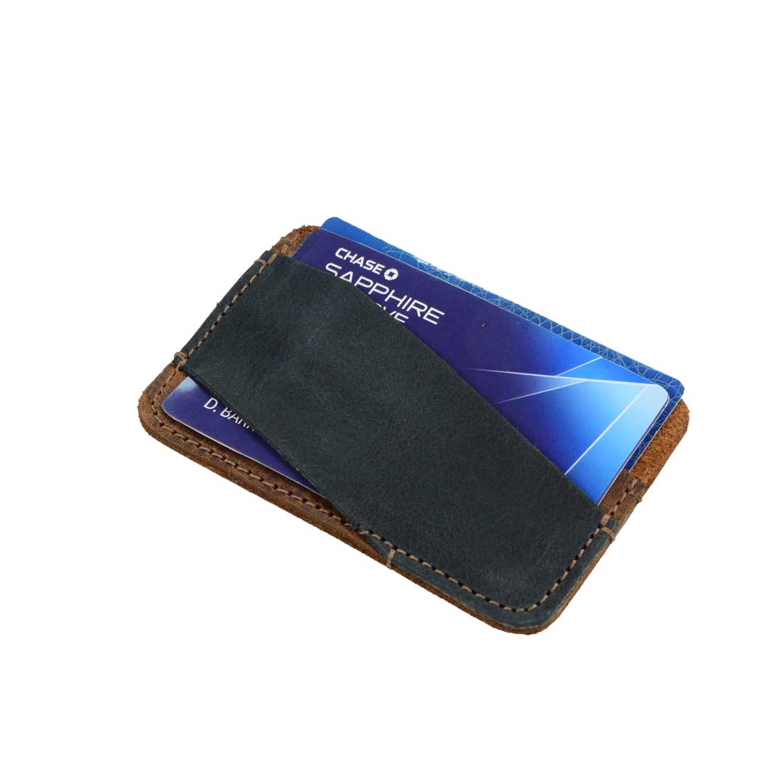 Minimalist Dual Color Wallet - Stockyard X 'The Leather Store'