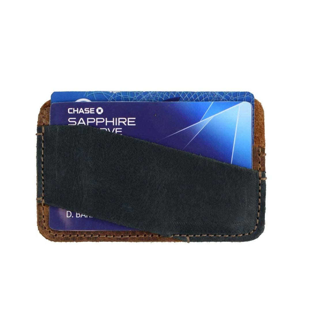 Minimalist Dual Color Wallet - Stockyard X 'The Leather Store'