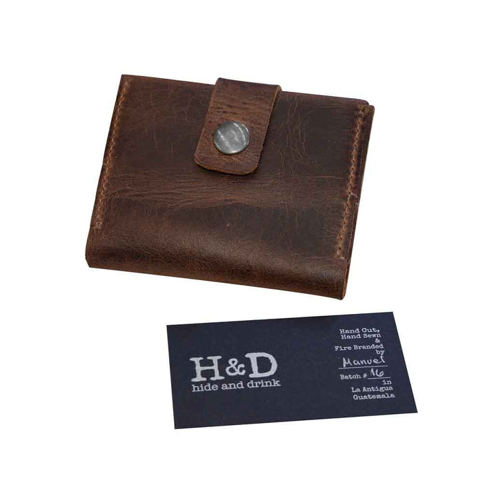 Squared Wallet - Stockyard X 'The Leather Store'