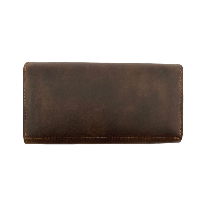 Tri Fold Folio Wallet - Stockyard X 'The Leather Store'