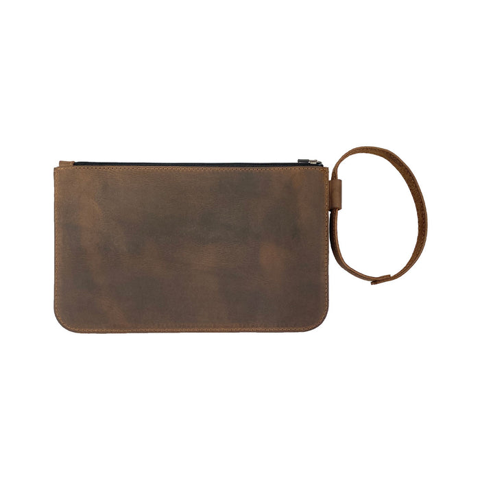 Rustic Clutch Bag - Stockyard X 'The Leather Store'