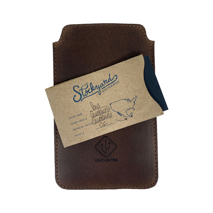 iPhone SE (2nd Gen) Sleeve - Stockyard X 'The Leather Store'