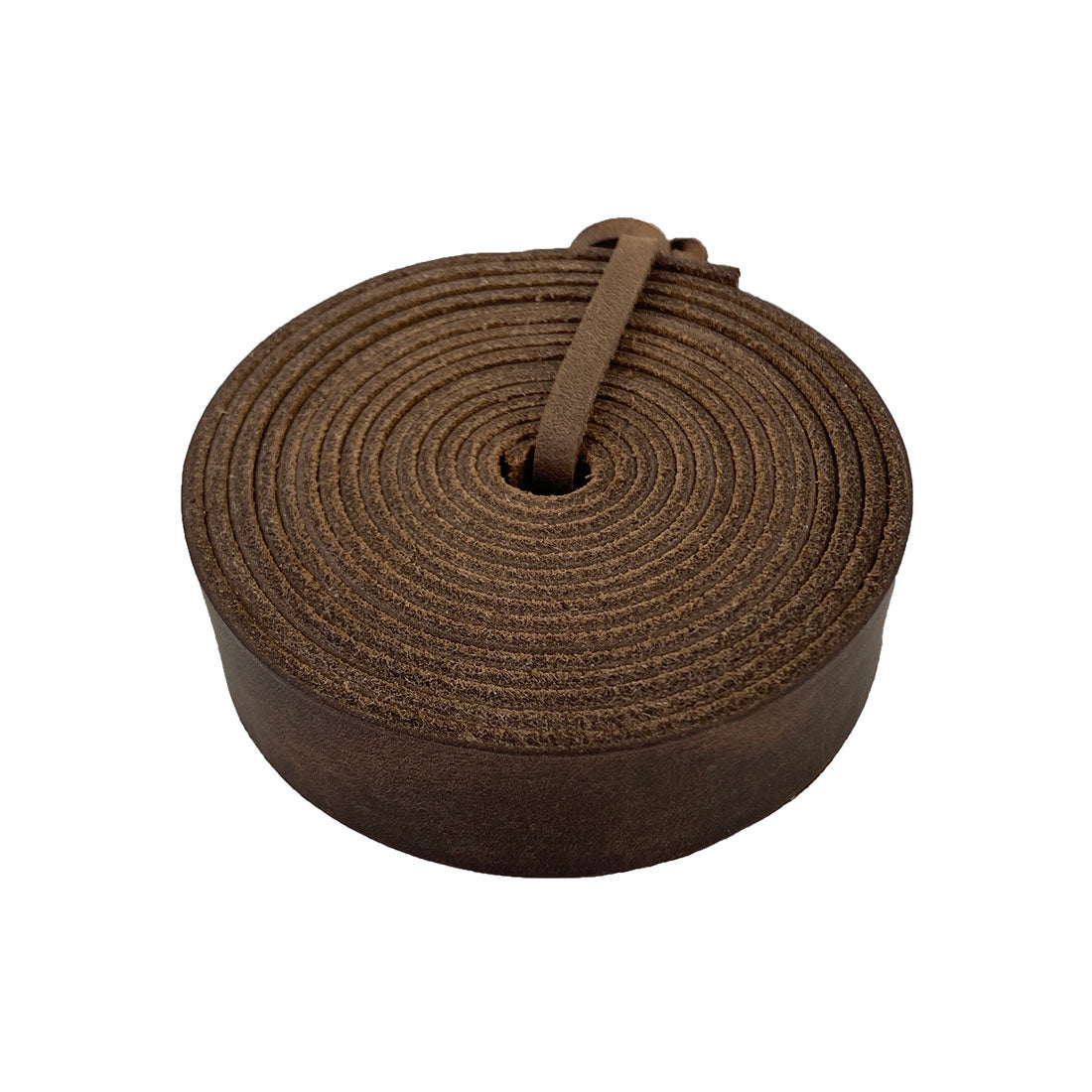 Cord Strap (72 x 0.75 in.) from Thick Full Grain Leather (2.6 to 2.8mm) - Stockyard X 'The Leather Store'