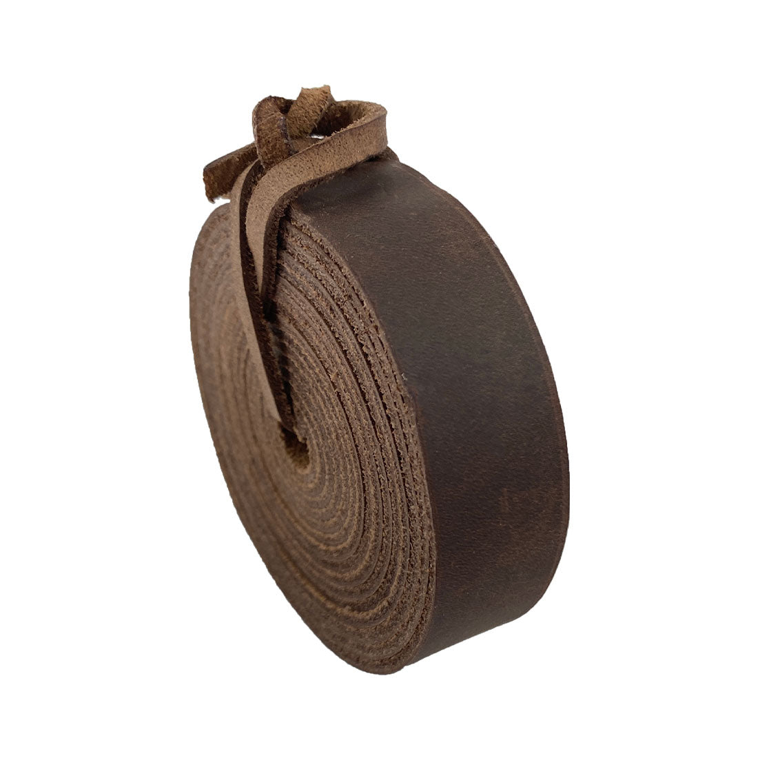 Cord Strap (72 x 0.75 in.) from Thick Full Grain Leather (2.6 to 2.8mm) - Stockyard X 'The Leather Store'