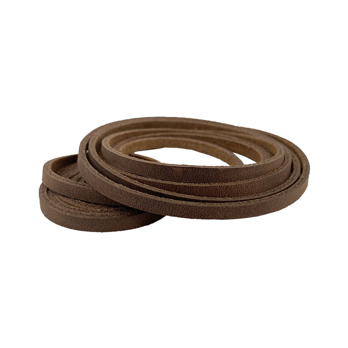 Cord Strap 3mm. from Full Grain Leather (2 yards) - Stockyard X 'The Leather Store'