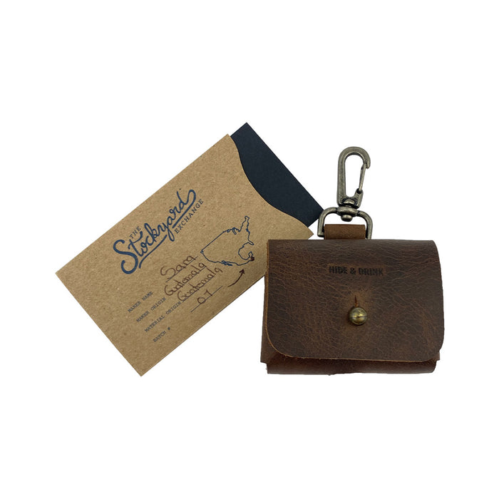 Airpods Pro Case Keychain - Stockyard X 'The Leather Store'