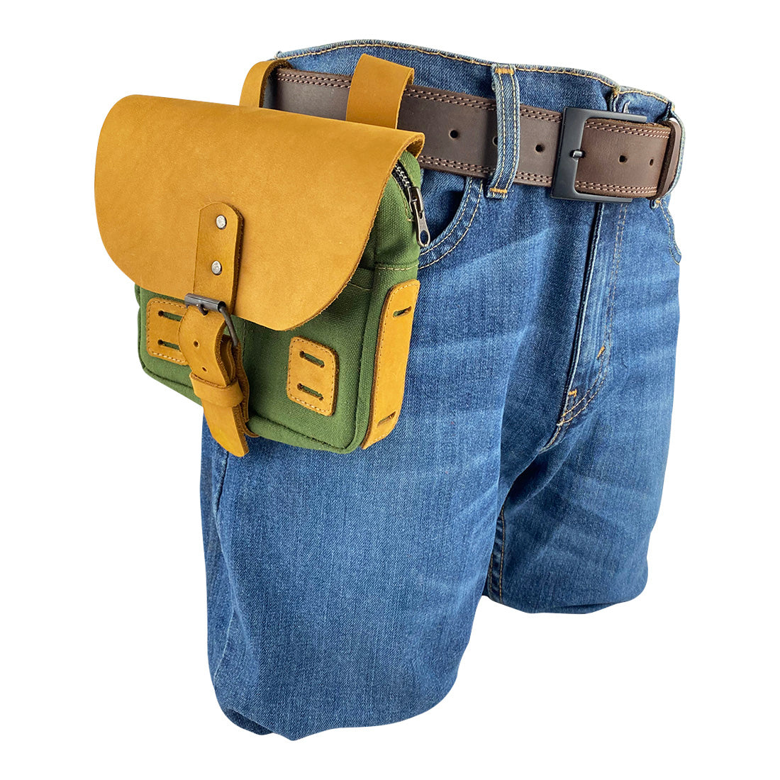 Weatherproof Survival Camping Pouch - Stockyard X 'The Leather Store'