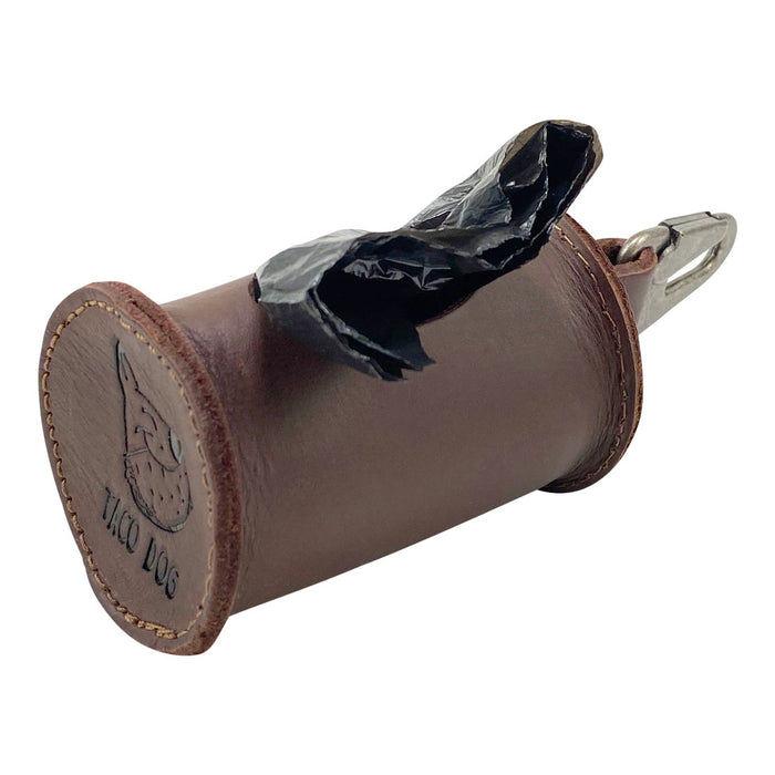 Dog Poop Bag Carrier - Stockyard X 'The Leather Store'