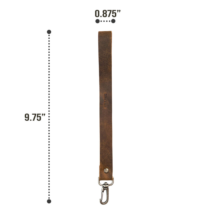 Simple Thick Lanyard - Stockyard X 'The Leather Store'