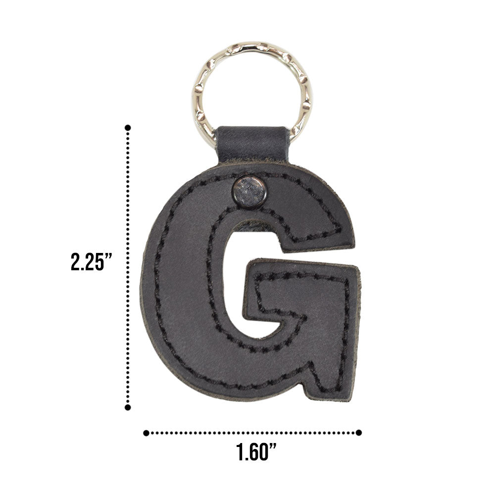 Alphabet Letter Keychains - Stockyard X 'The Leather Store'