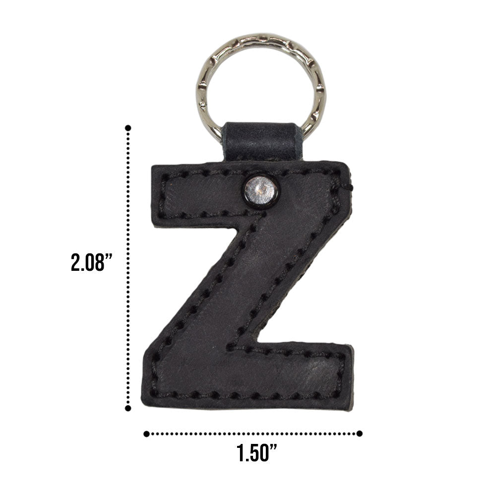 Alphabet Letter Keychains - Stockyard X 'The Leather Store'