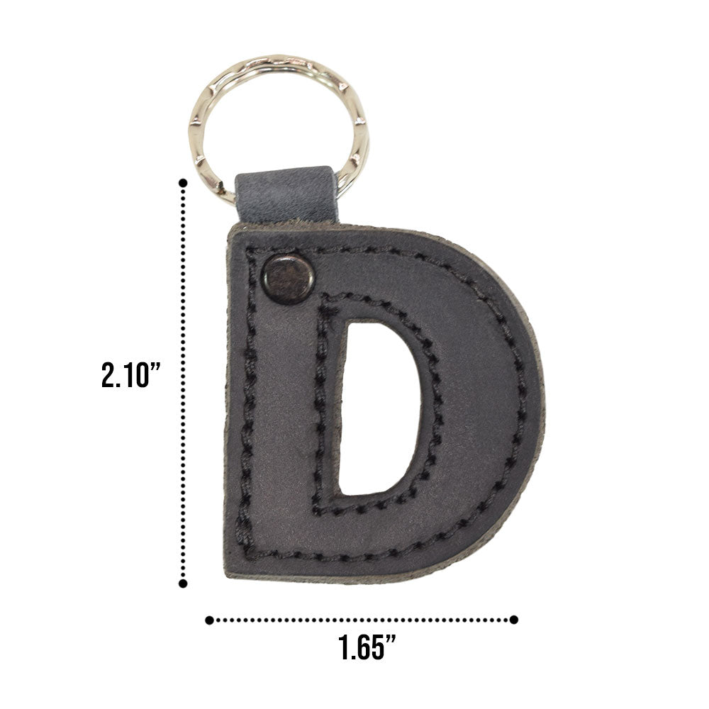 Alphabet Letter Keychains - Stockyard X 'The Leather Store'