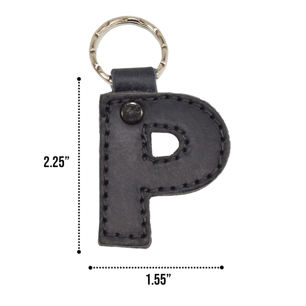 Alphabet Letter Keychains - Stockyard X 'The Leather Store'