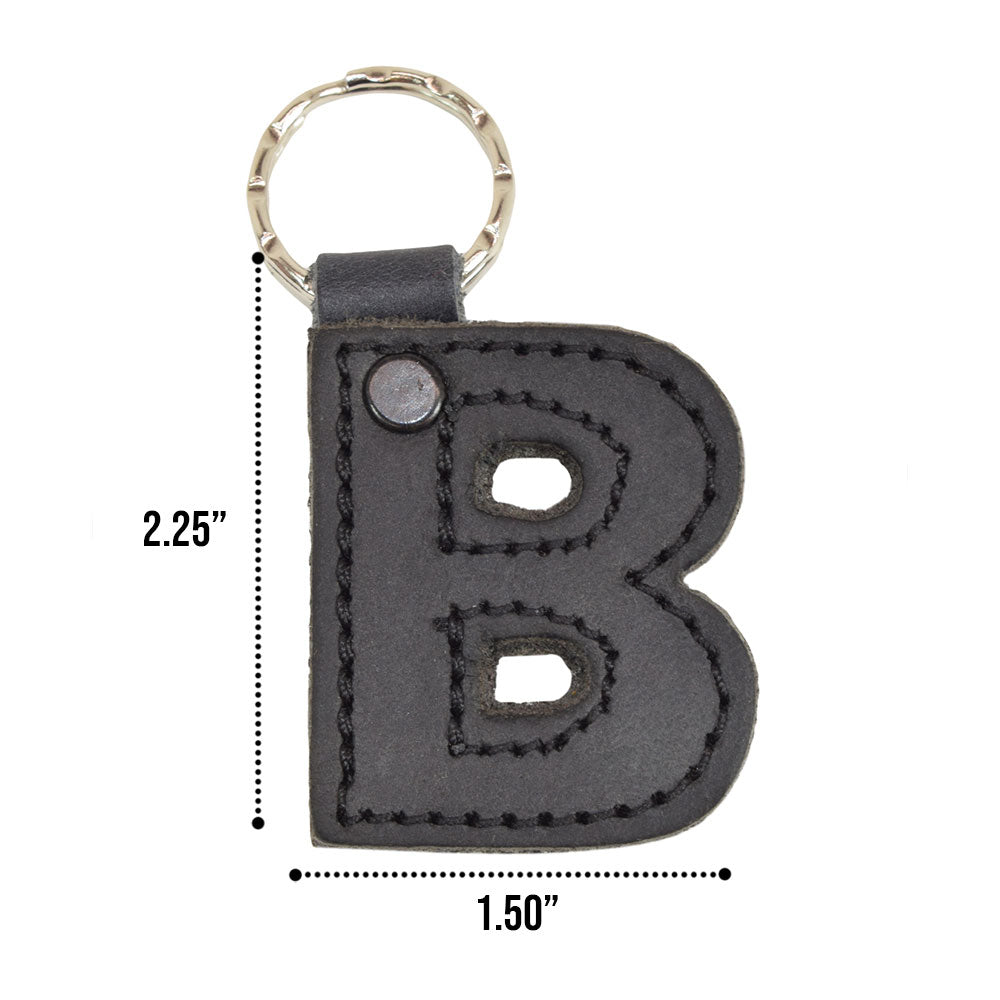 Alphabet Letter Keychains - Stockyard X 'The Leather Store'