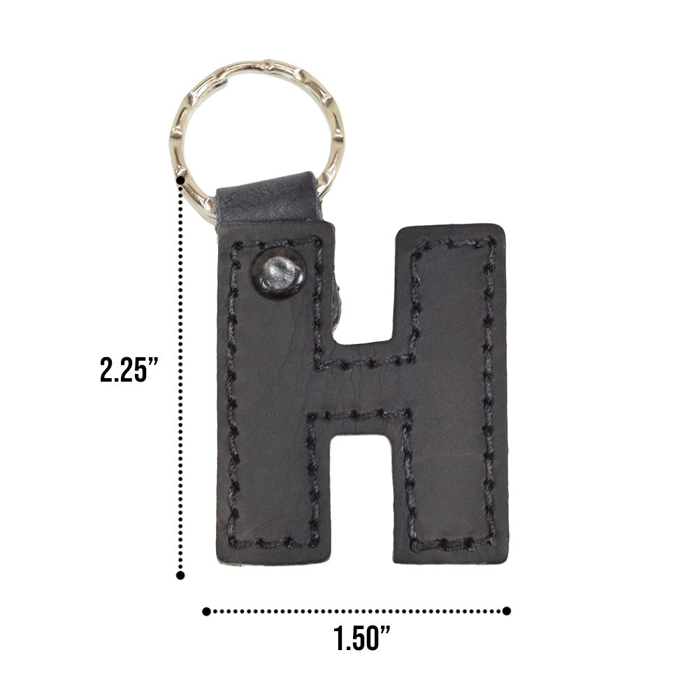 Alphabet Letter Keychains - Stockyard X 'The Leather Store'