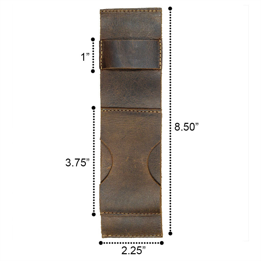 Pen & Card Holder for Notebook - Stockyard X 'The Leather Store'