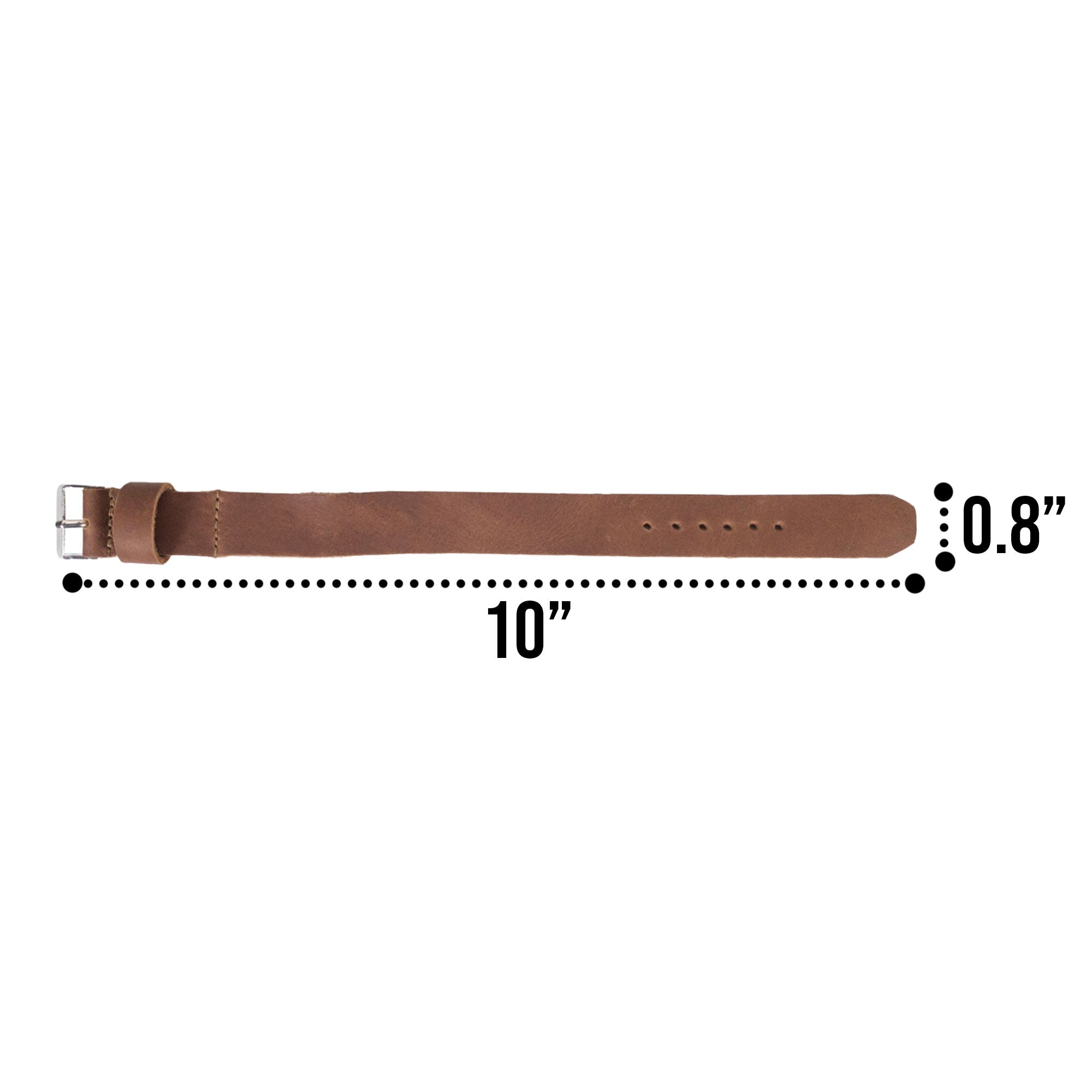 Wristwatch Strap Replacement (20 mm) - Stockyard X 'The Leather Store'