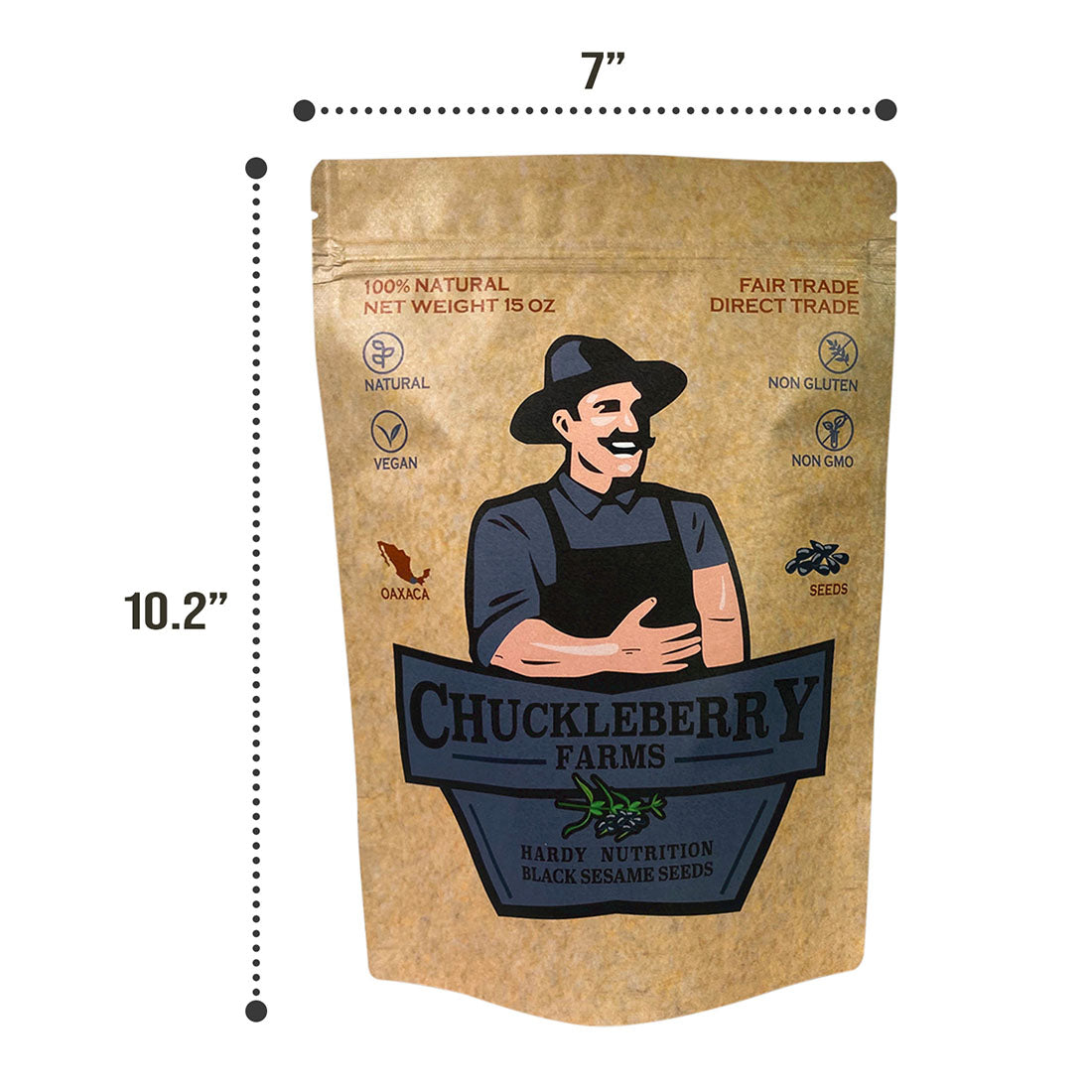 Black Sesame Seeds - Stockyard X 'The Leather Store'