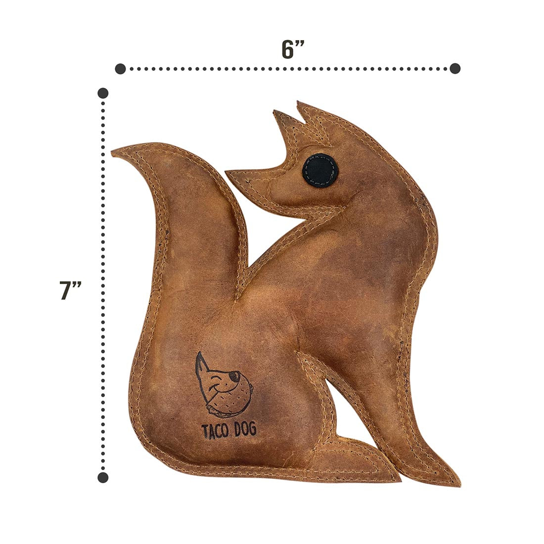 Fox Dog Toy - Stockyard X 'The Leather Store'