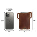 Tactical iPhone 13/14 Pro Case - Stockyard X 'The Leather Store'