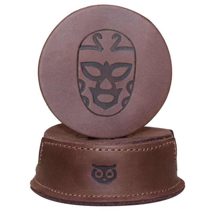 Luchador Mask Coaster (6 Pack) - Stockyard X 'The Leather Store'