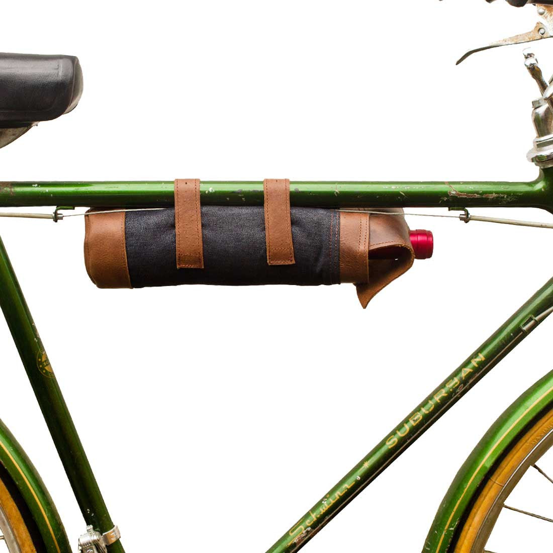 Bicycle Wine Caddy - Stockyard X 'The Leather Store'