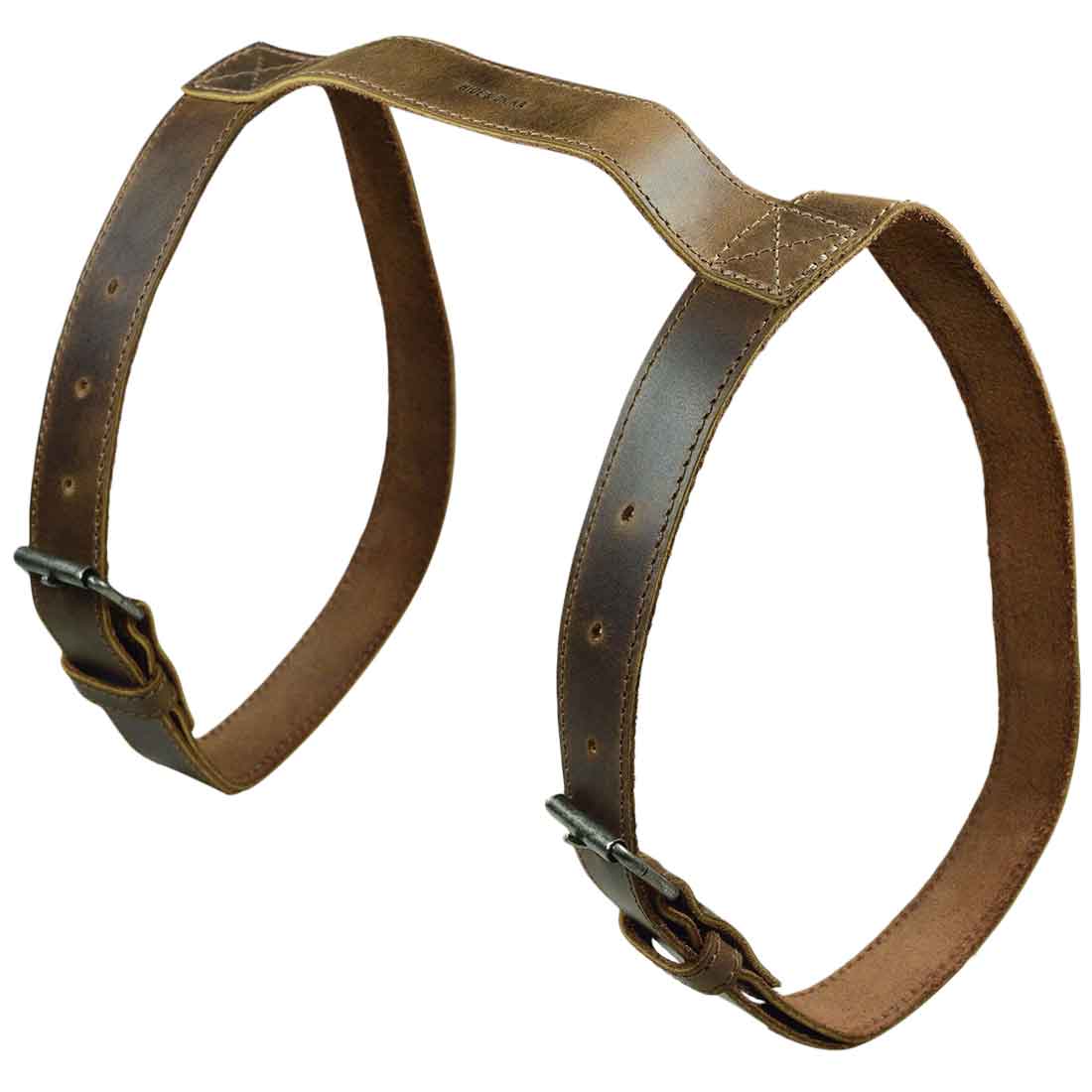 Hide & Drink's Blanket Carrier featuring a durable Full Grain Leather carry strap, designed with adjustable straps for camping and travel accessories, showcasing small batch production and handmade craftsmanship in La Antigua Guatemala & Oaxaca Mexico.