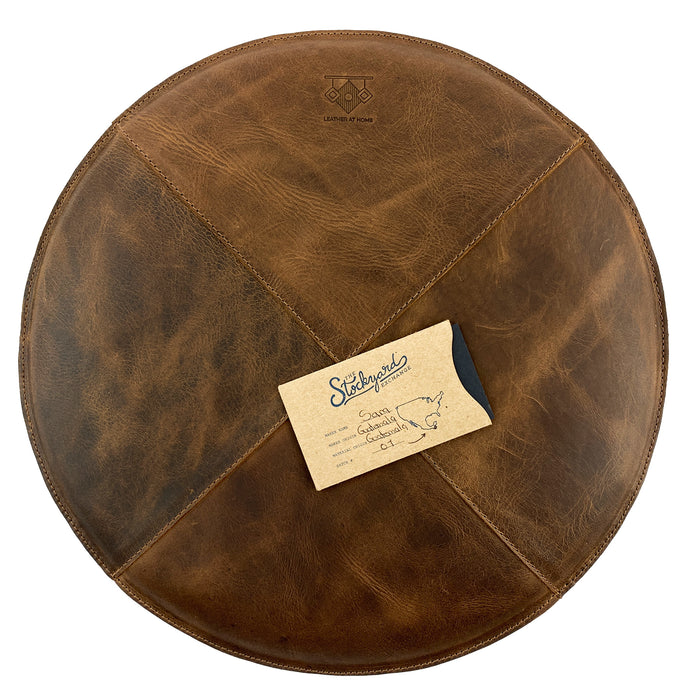 13-Inch Pillow - Stockyard X 'The Leather Store'