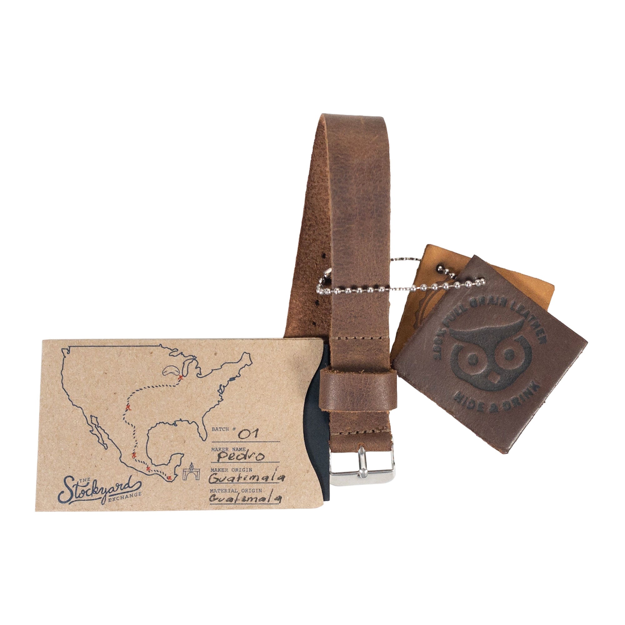 Wristwatch Strap Replacement (20 mm) - Stockyard X 'The Leather Store'
