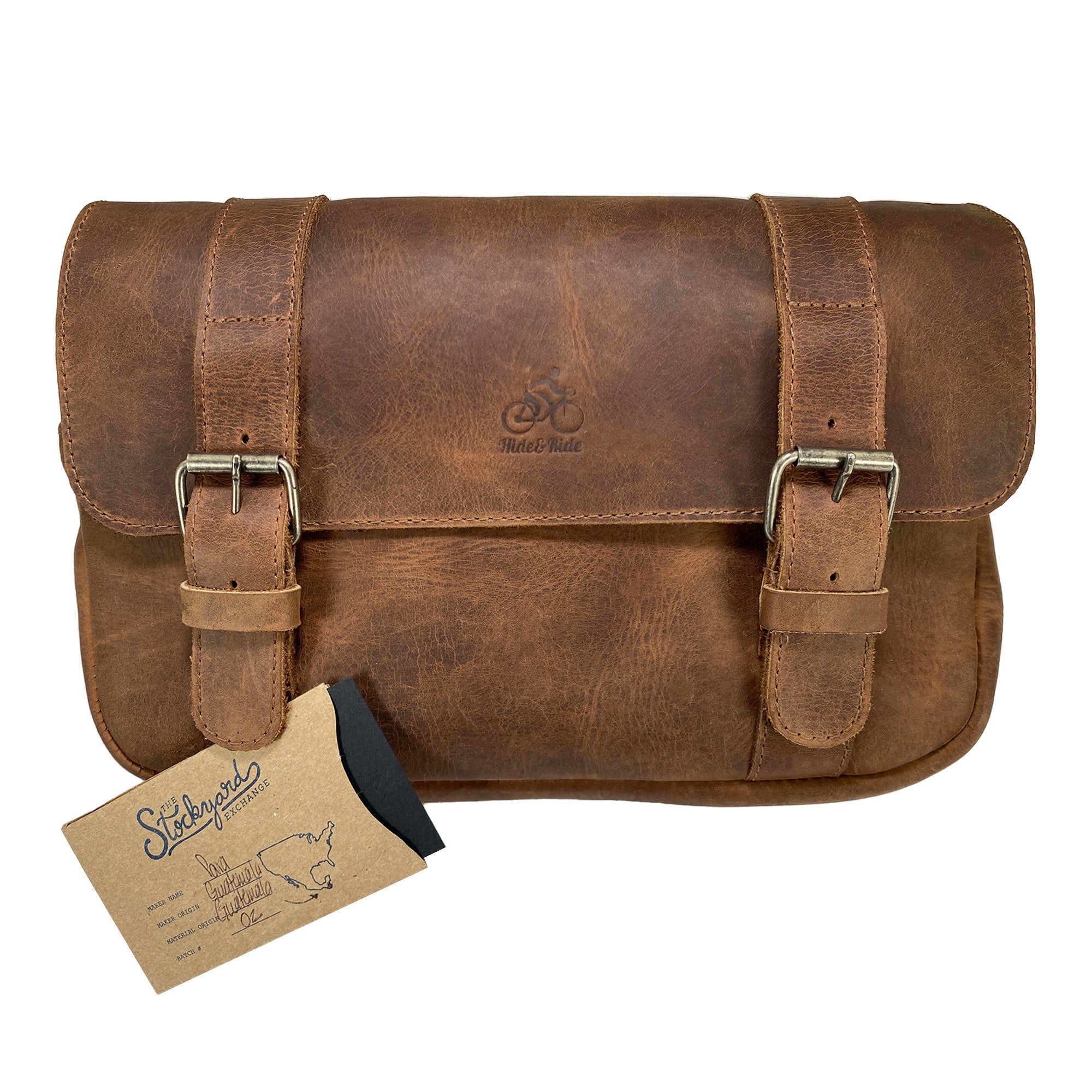 Bicycle Handlebar Bag - Stockyard X 'The Leather Store'