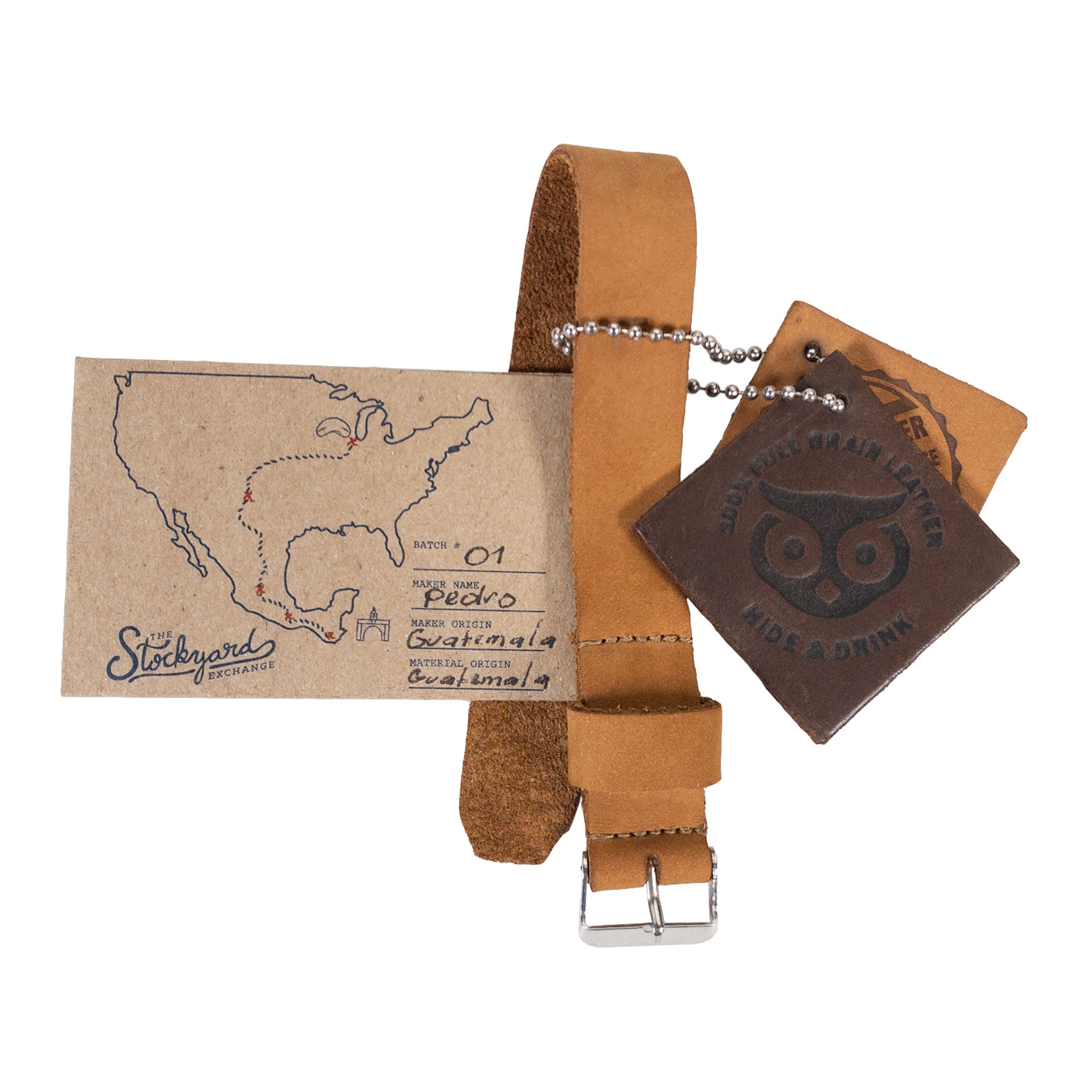 Wristwatch Strap Replacement (20 mm) - Stockyard X 'The Leather Store'