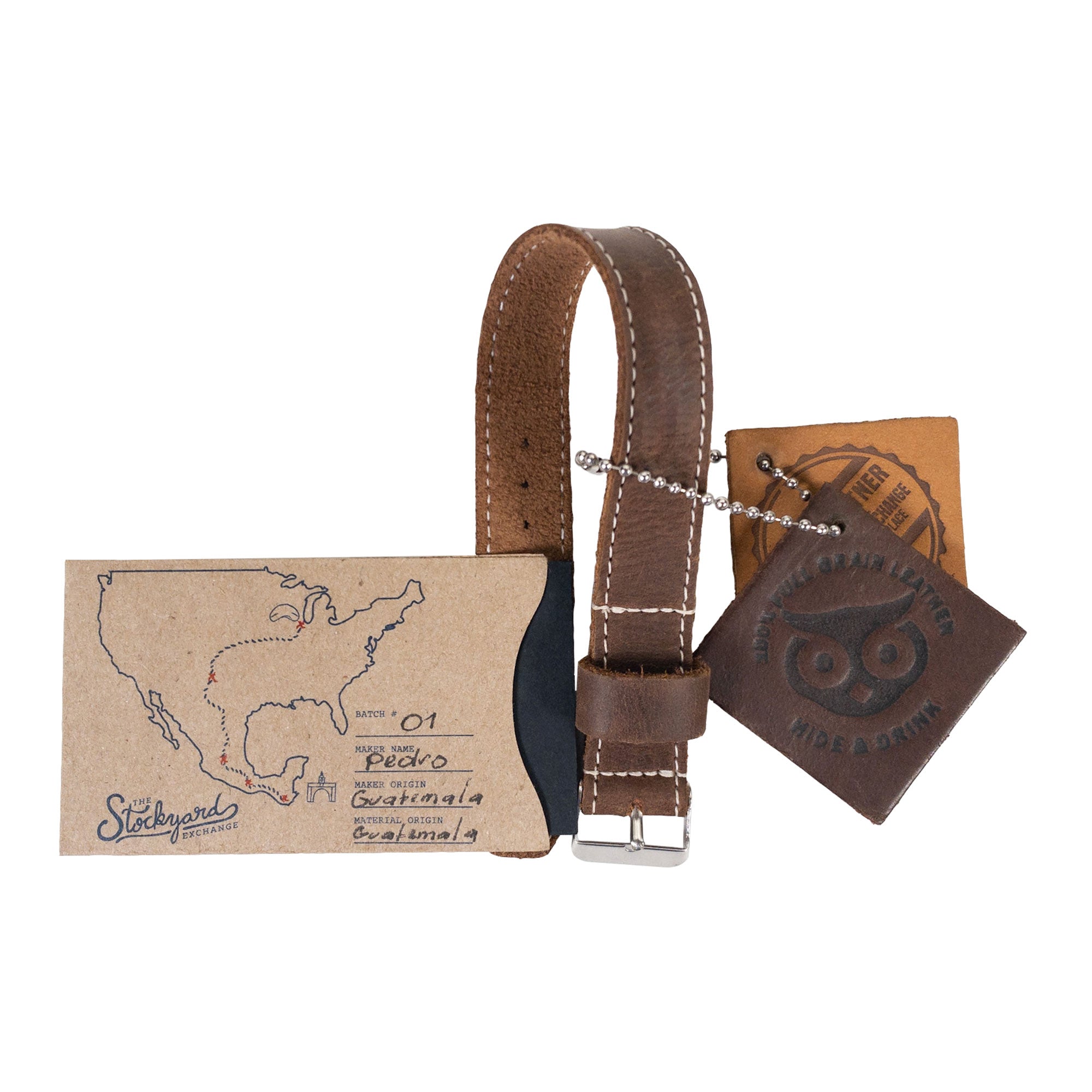 Wristwatch Strap Replacement (20 mm) - Stockyard X 'The Leather Store'