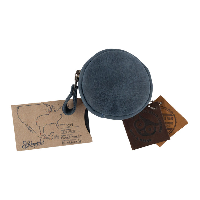 Rounded Coin Case - Stockyard X 'The Leather Store'