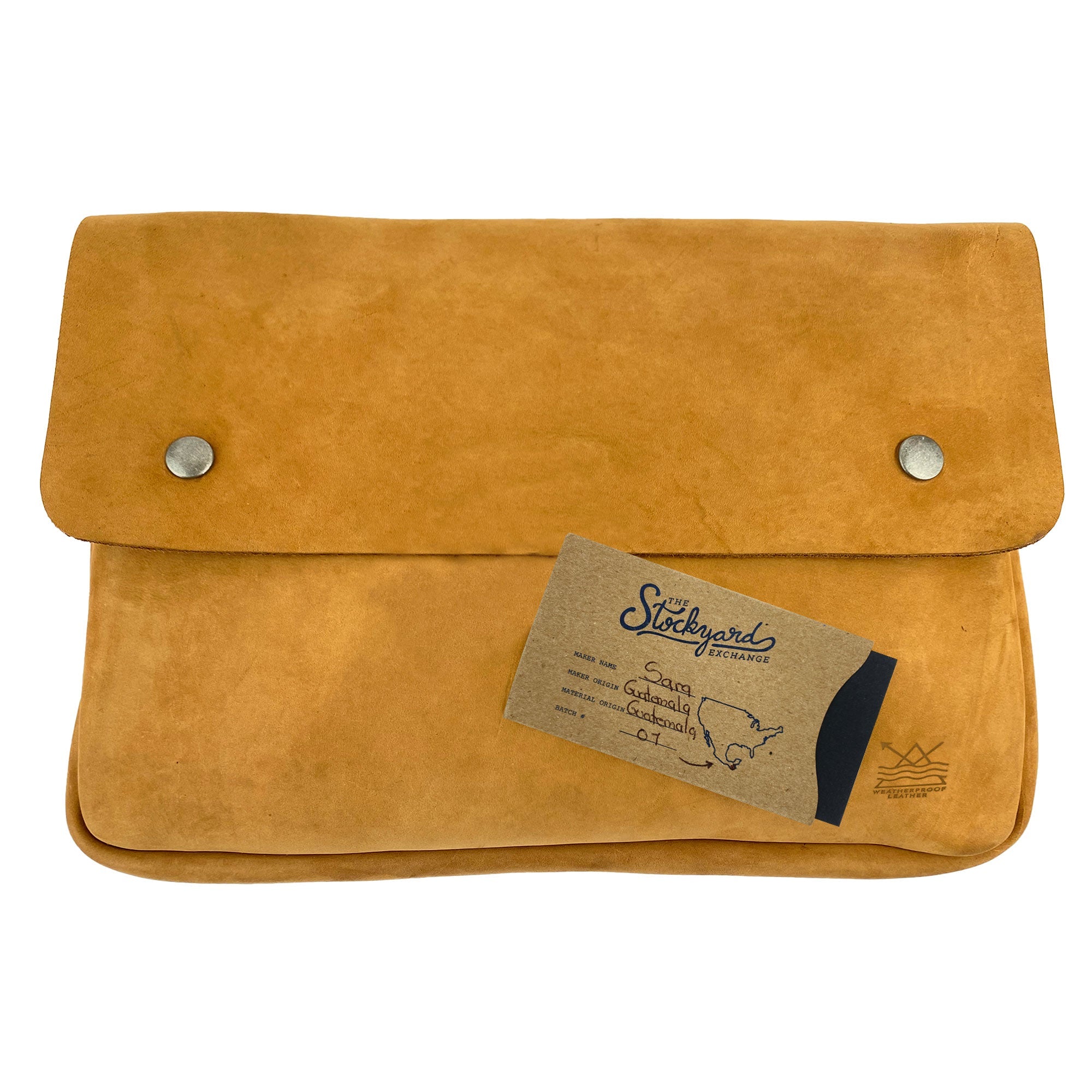Weatherproof Folder Document Holder - Stockyard X 'The Leather Store'
