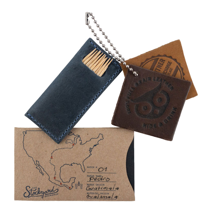 Tooth Pick Case (4 Pack) - Stockyard X 'The Leather Store'