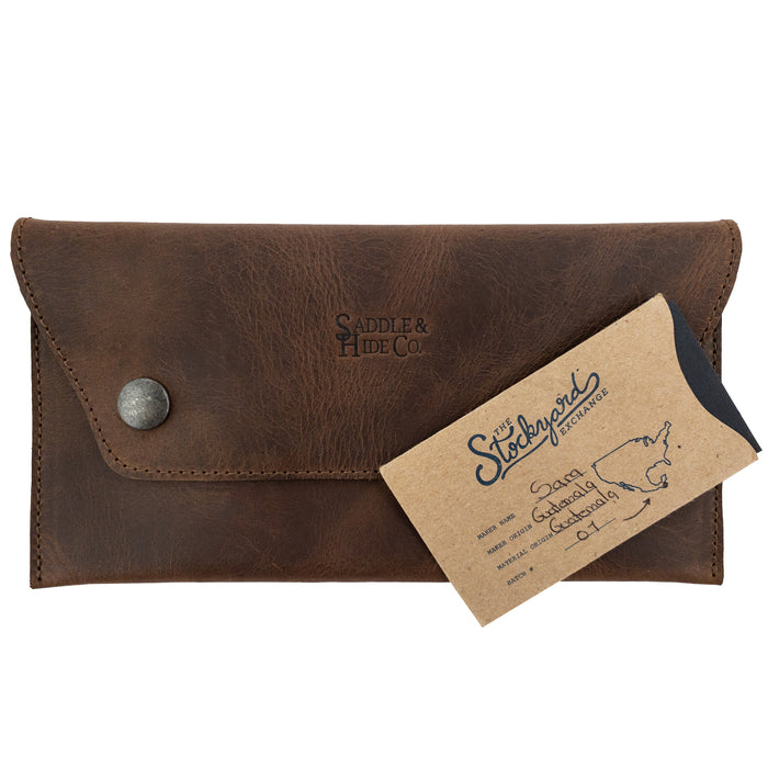 Long Cash Pouch - Stockyard X 'The Leather Store'