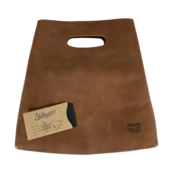 Minimalist Boho Handbag - Durable Leather Tote Bag - Stockyard X 'The Leather Store'