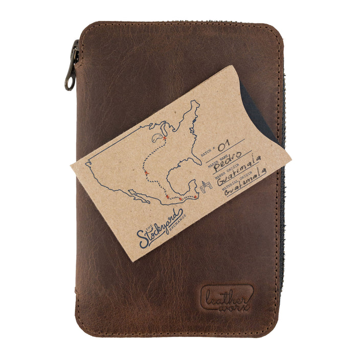 Zippered Pen Case - Stockyard X 'The Leather Store'