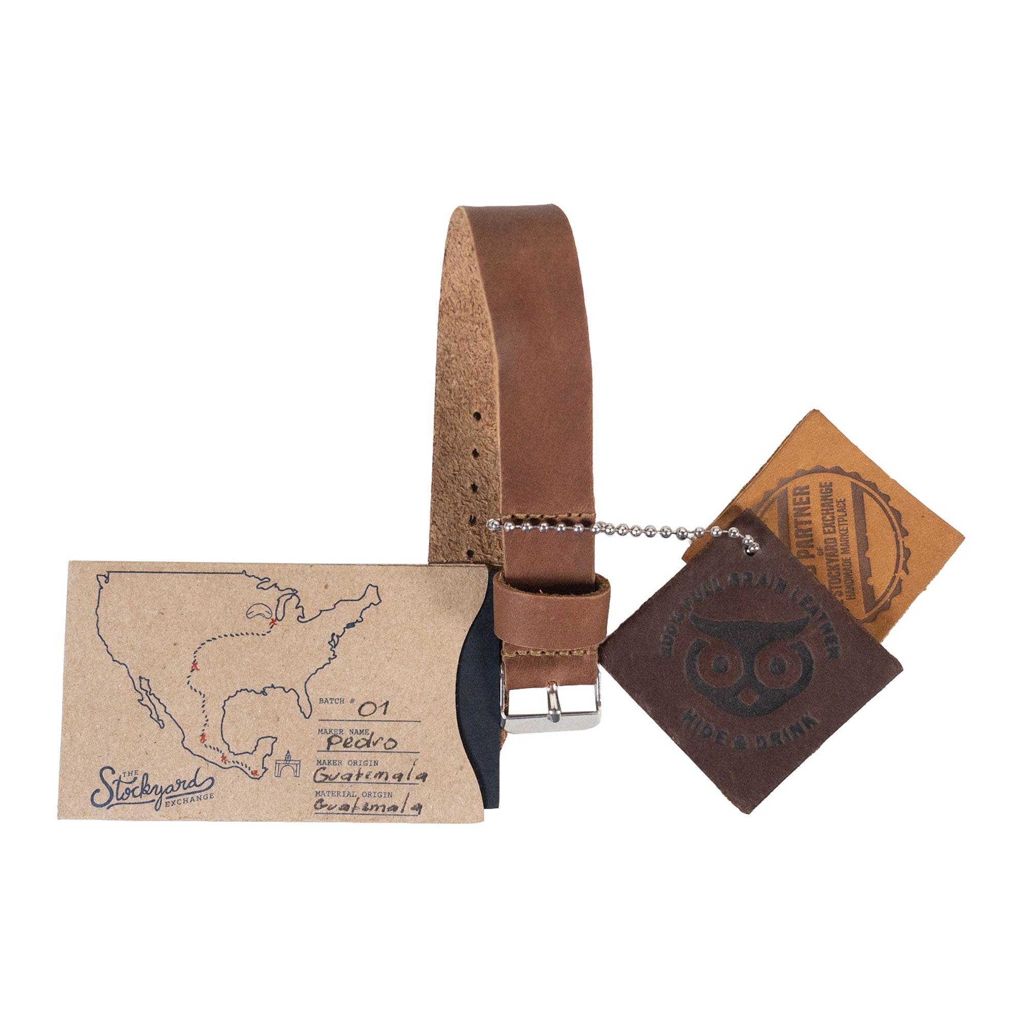 Wristwatch Strap Replacement (20 mm) - Stockyard X 'The Leather Store'