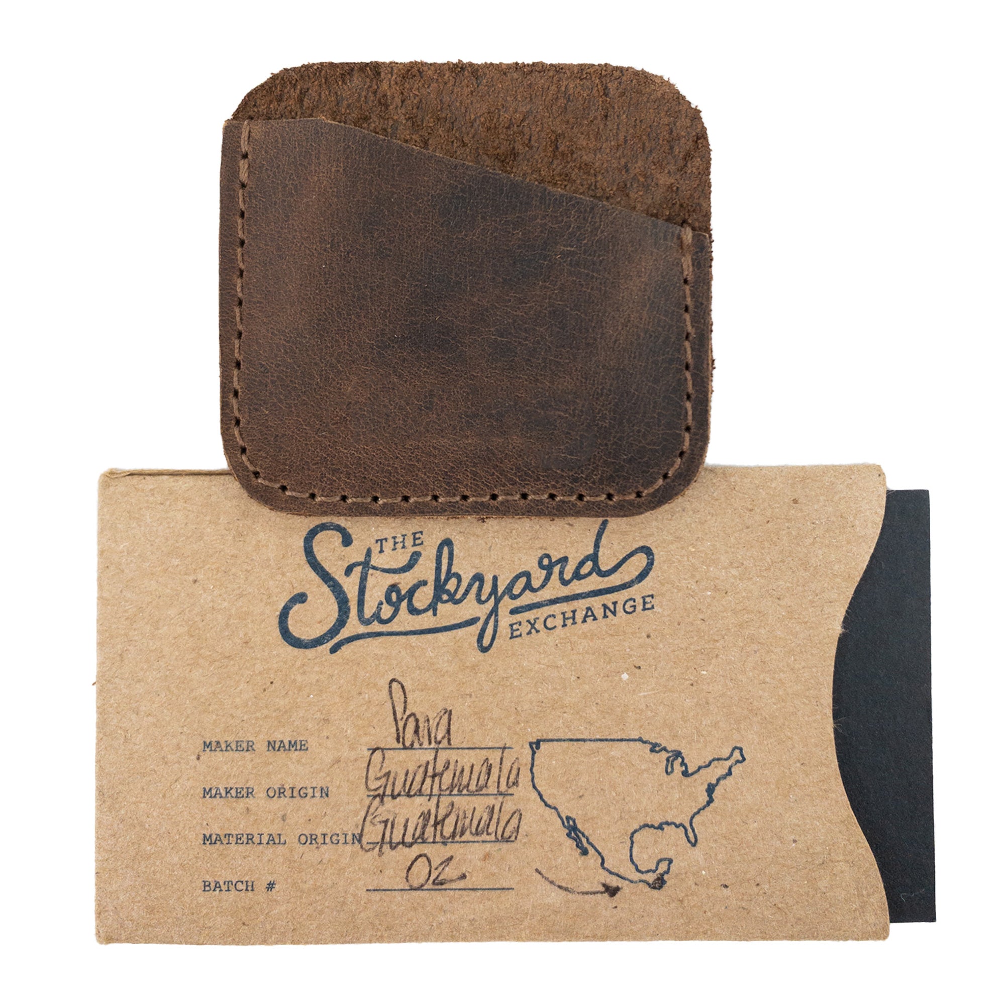 Squared Coin Case - Stockyard X 'The Leather Store'