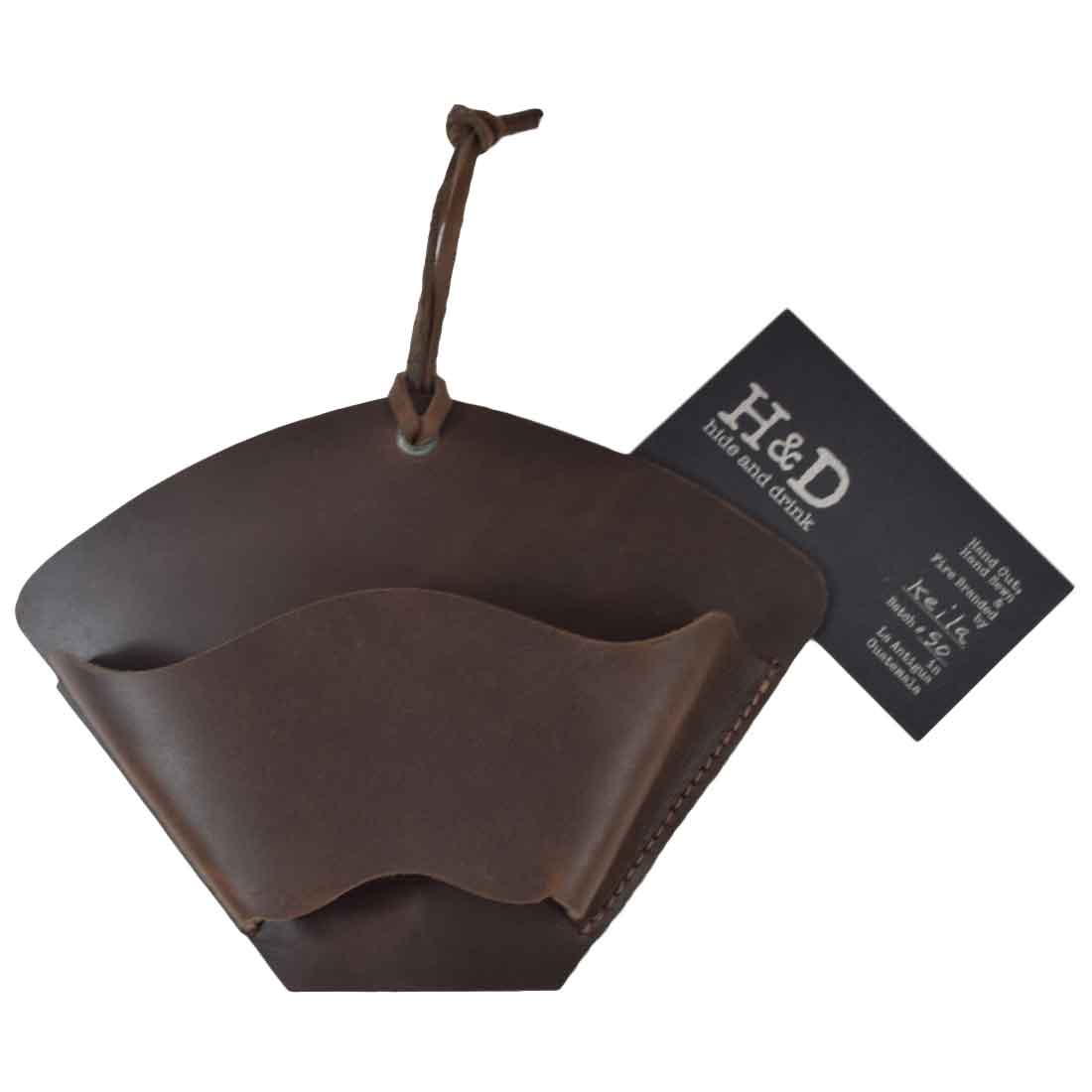 Coffee Filter Holder - Stockyard X 'The Leather Store'