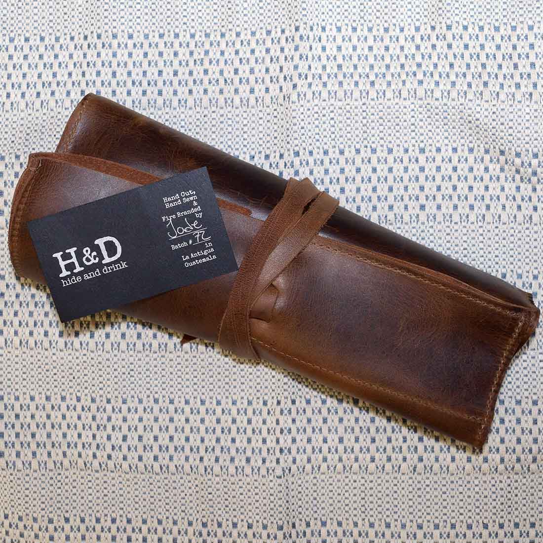 Cutlery Roll - Stockyard X 'The Leather Store'