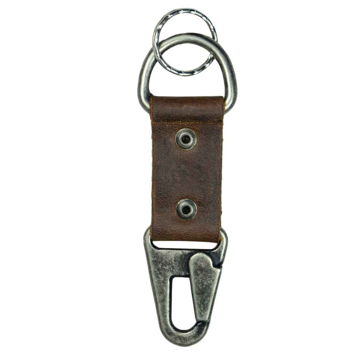 Dog Collar Keychain w/Hook - Stockyard X 'The Leather Store'