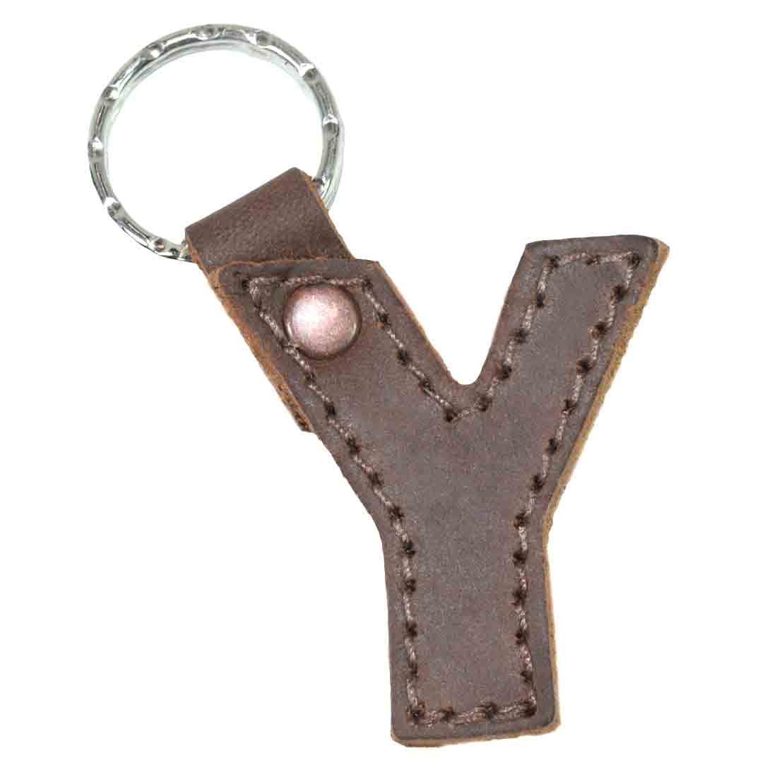 Alphabet Letter Keychains - Stockyard X 'The Leather Store'