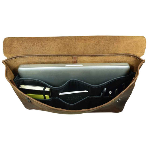 Laptop Protector W/Organizer for Bag - Stockyard X 'The Leather Store'