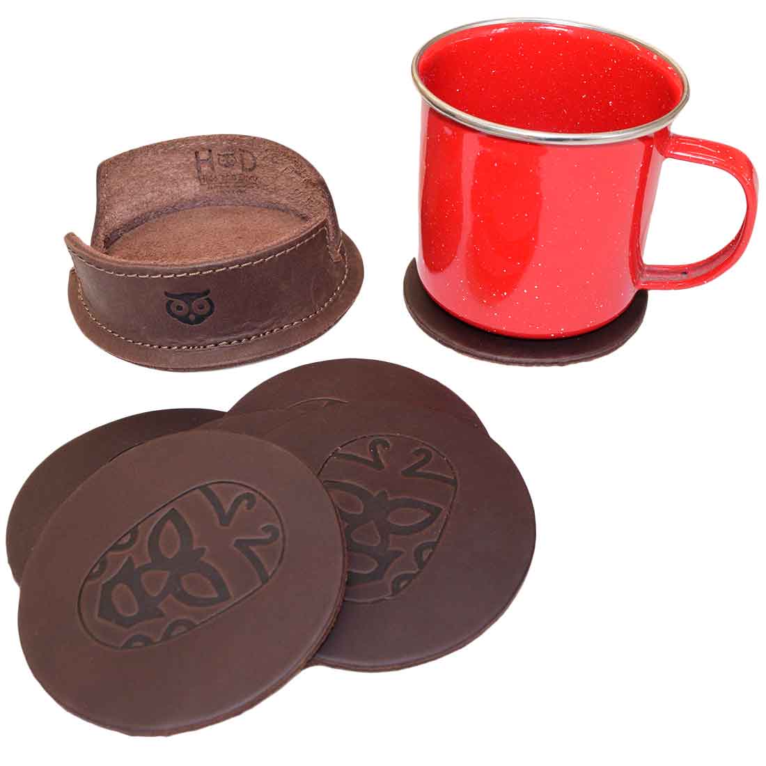 Luchador Mask Coaster (6 Pack) - Stockyard X 'The Leather Store'