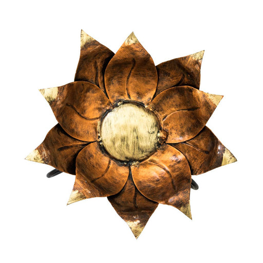 Flower Candle Holder - Stockyard X 'The Leather Store'