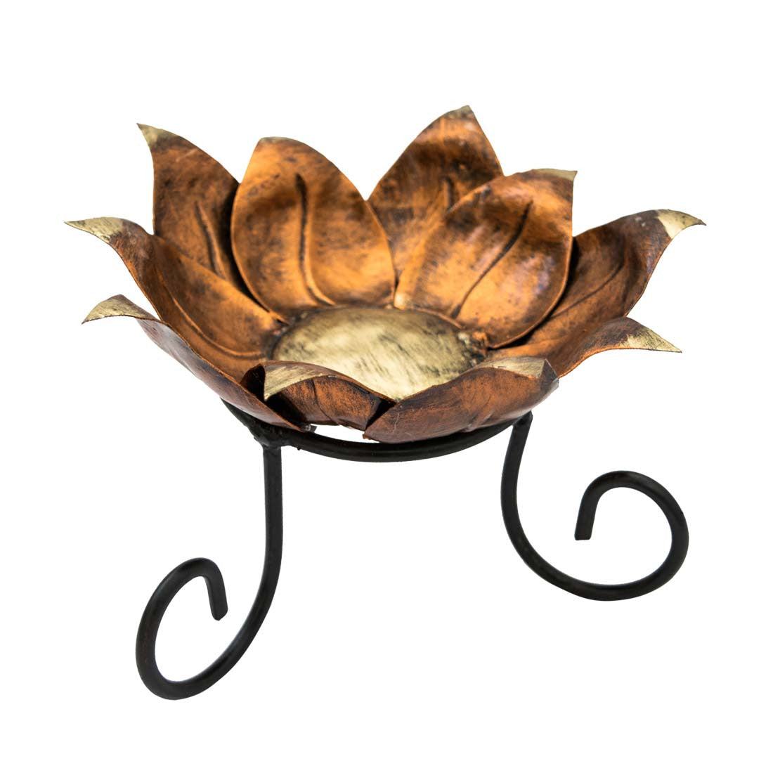 Flower Candle Holder - Stockyard X 'The Leather Store'